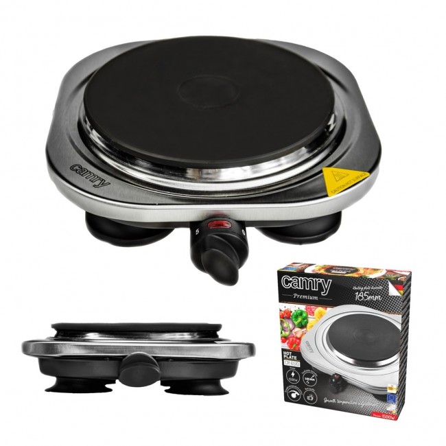 Adler CAMRY CR 6510 stove Freestanding Black,Grey Electric