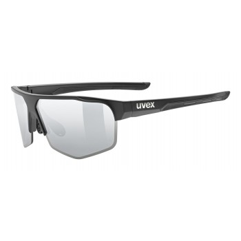 Uvex 5330812216 sports glasses Unisex Semi rimless Black Interchangeable lenses