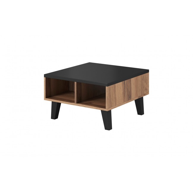 Cama LOTTA 60 coffee table wotan oak/mat black