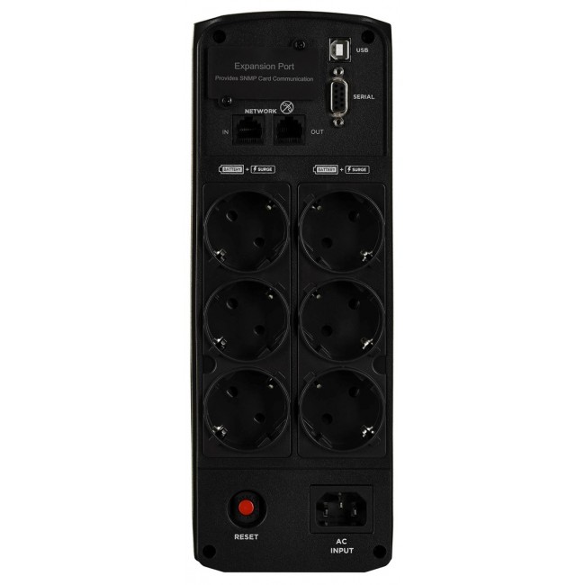 CyberPower CP1350EPFCLCD uninterruptible power supply (UPS) Line-Interactive 1.35 kVA 780 W 6 AC outlet(s) CyberPower CP1350EPFCLCD uninterruptible power supply (UPS) Line-Interactive 1.35 kVA 780 W 6 AC outlet(s)