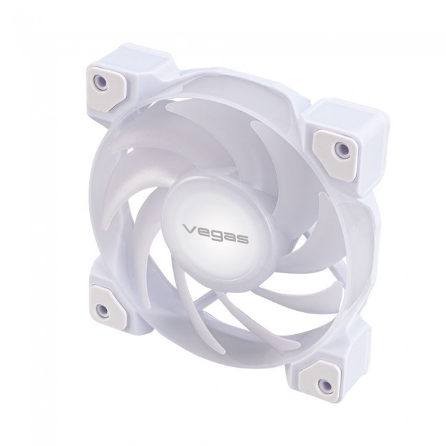 Akasa VEGAS A12 Computer case, Processor Fan 12 cm White 1 pc(s) Akasa VEGAS A12 Computer case, Processor Fan 12 cm White 1 pc(s)