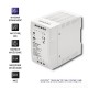 Qoltec 50914 DIN rail power supply | 90W | 12V | 7.5A | White | Slim Qoltec 50914 DIN rail power supply | 90W | 12V | 7.5A | White | Slim