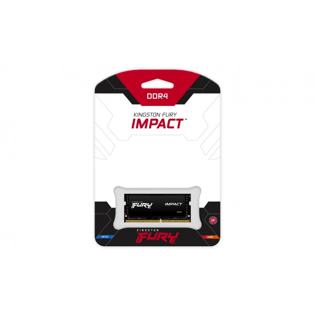 Kingston Technology FURY 32GB 3200MT/s DDR4 CL20 SODIMM Impact Kingston Technology FURY 32GB 3200MT/s DDR4 CL20 SODIMM Impact