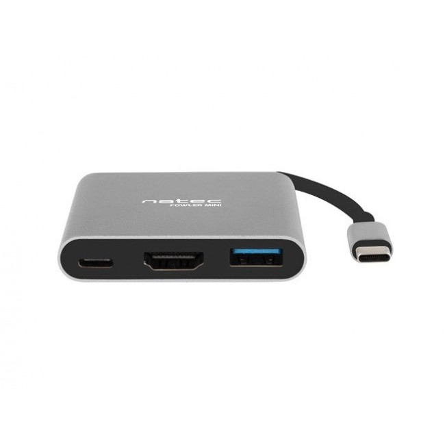 NATEC MULTI PORT FOWLER MINI (USB-C PD, HDMI 4K) NATEC MULTI PORT FOWLER MINI (USB-C PD, HDMI 4K)