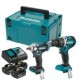 Combo 18V 3x5.0Ah DLX2359TJ1 MAKITA kit Combo 18V 3x5.0Ah DLX2359TJ1 MAKITA kit
