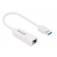 Manhattan USB-A Gigabit Network Adapter, White, 10/100/1000 Mbps Network, USB 3.0, Ethernet, RJ45, Three Year Warranty, Equivalent to USB31000SW. Manhattan USB-A Gigabit Network Adapter, White, 10/100/1000 Mbps Network, USB 3.0, Ethernet, RJ45, Three Year Warranty, Equivalent to USB31000SW.