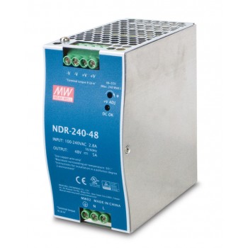 PLANET PWR-240-48 power supply unit 240 W Blue, Grey