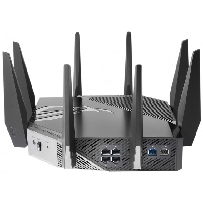 ASUS GT-AXE11000 wireless router Gigabit Ethernet Tri-band (2.4 GHz / 5 GHz / 6 GHz) Black ASUS GT-AXE11000 wireless router Gigabit Ethernet Tri-band (2.4 GHz / 5 GHz / 6 GHz) Black