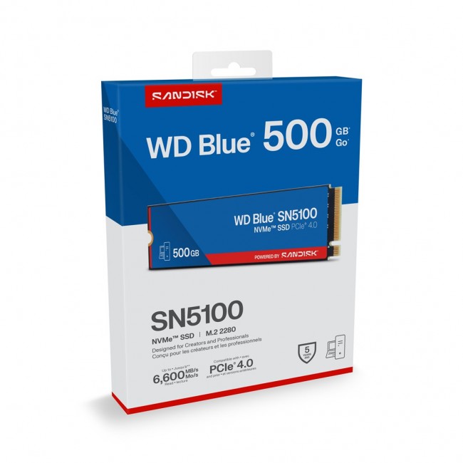 Western Digital 500GB WD Blue SN5100 NVMe SSD Western Digital 500GB WD Blue SN5100 NVMe SSD