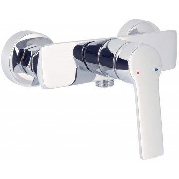 Wall-mounted shower mixer