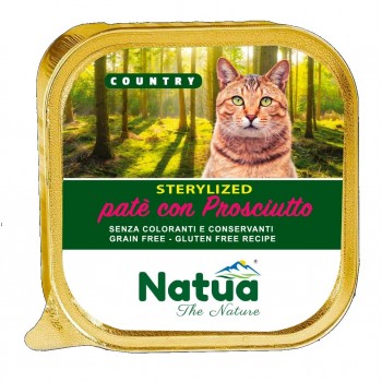 NATUA Country Sterilised Ham - wet cat food - 100g