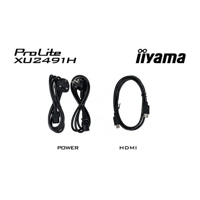 Monitor iiyama ProLite XU2491H-B1 - 24 inch LED - Flat Screen
