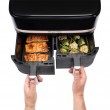 Russell Hobbs Air Fryer Dual 9 L Freestanding 2800 W Black