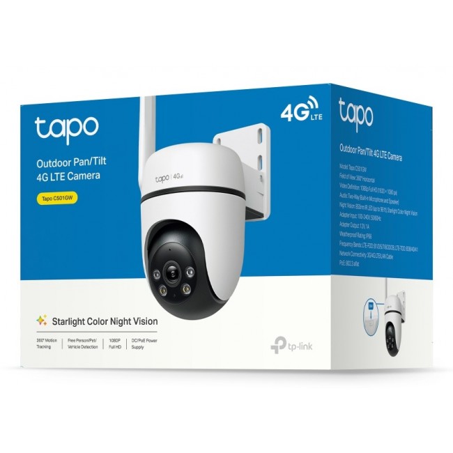 TP-Link Outdoor Pan/Tilt 4G LTE Camera