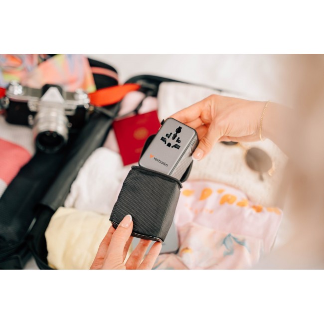 Verbatim Charge 'n' Travel 170W Universal Travel Adapter Black