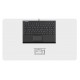 KeySonic KSK-3211ELU (DE) keyboard Home USB QWERTZ German Black