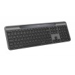 Logitech Signature Slim Solar + K980 keyboard Universal RF Wireless + Bluetooth QWERTY UK International Graphite
