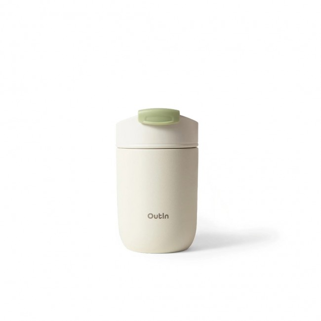 Outin OT-TUM-01-SW kubek podr ny 350 ml Sand Stainless steel