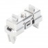 Intellinet 1U Tool-Free Rack Mount Clip (12-Pack), Innovative Solution to Easily Mount 1U Cabinet Accessories in a 10