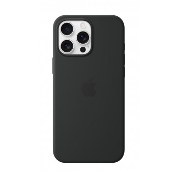 Apple iPhone 16 Pro Max Silicone Case with MagSafe - Black
