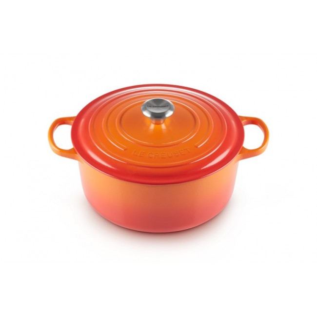 Le Creuset 21177280902430 6.7 L Round Orange, Red