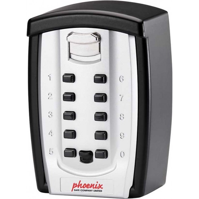 Phoenix Safe Co. KS0003C key cabinet/organizer Metal Black, Silver