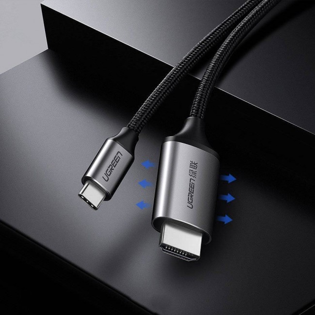 UGREEN USB-C to HDMI Cable, 4K, UHD, 1.5 m, Black