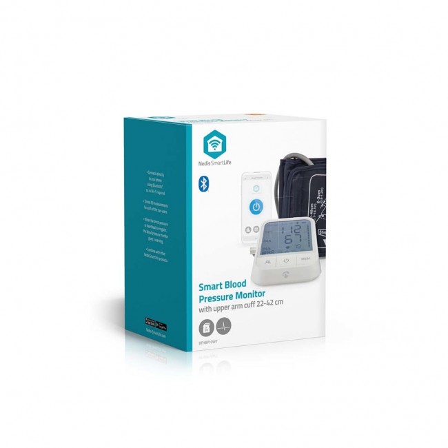 Nedis BTHBP10WT blood pressure unit Upper arm Automatic 1 user(s) Nedis BTHBP10WT blood pressure unit Upper arm Automatic 1 user(s)