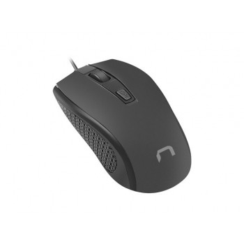 Natec Optical Mouse HOOPOE 2 1600 DPI, USB, Black