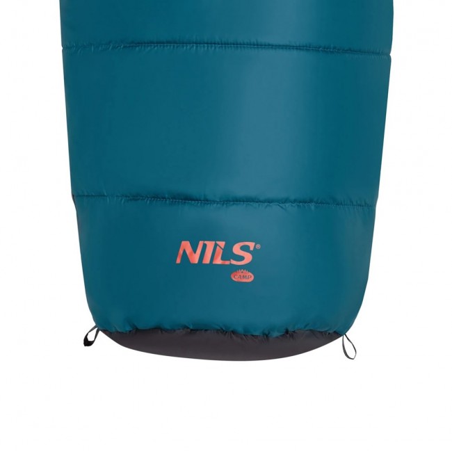 NILS Camp sleeping bag NC2003 black-red NILS Camp sleeping bag NC2003 black-red