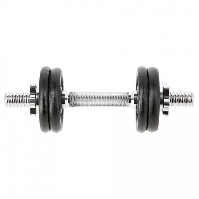 Threaded barbell HMS SG01 7 kg 4 plates Threaded barbell HMS SG01 7 kg 4 plates