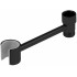 Shower head holder for bathtub mixers - movable