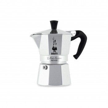 Bialetti Moka Express Moka pot 0.06 L Aluminium, Black