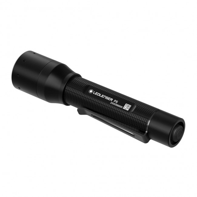 Ledlenser P5 Black Torch with clip LED Ledlenser P5 Black Torch with clip LED