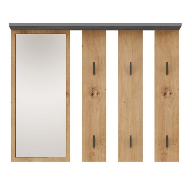 Topeshop PARMA WIESZAK ANT/AR clothing hanger Anthracite, Oak Topeshop PARMA WIESZAK ANT/AR clothing hanger Anthracite, Oak