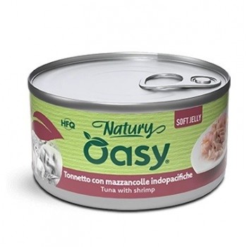OASY Natury Soft Jelly Tuna with shrimp - wet cat food - 150g