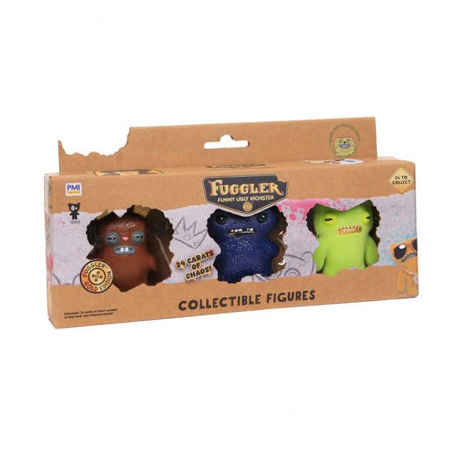 FUGGLER S3 GOLD EDITION FIGURES - 3 PACK (ASSORTMENT) FUGGLER S3 GOLD EDITION FIGURES - 3 PACK (ASSORTMENT)