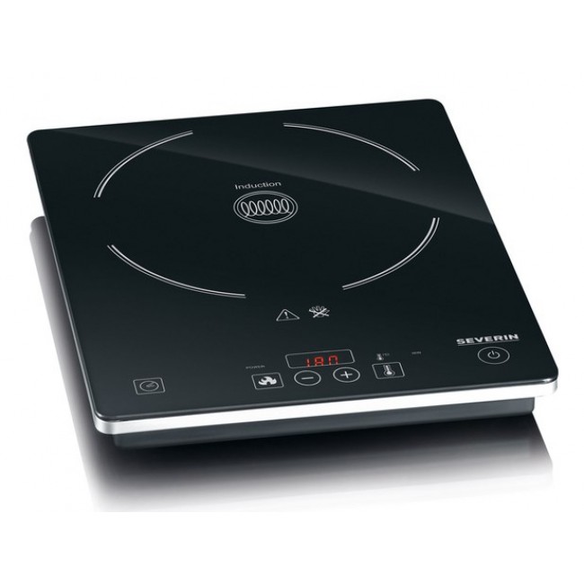Severin KP 1071 Black Countertop Zone induction hob 1 zone(s)