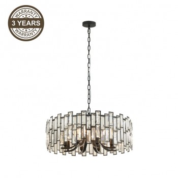 Pendant luminaire 2200027L 8XE14 gold