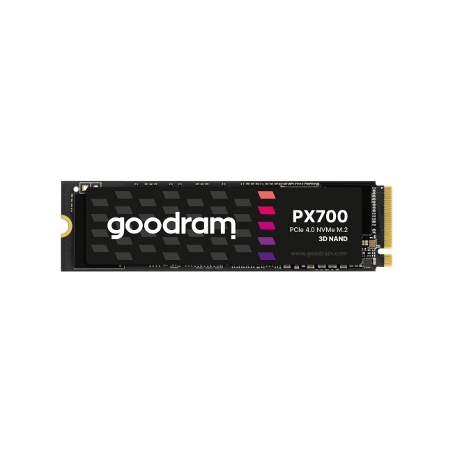 Goodram PX700 SSD SSDPR-PX700-01T-80 internal solid state drive M.2 1 TB PCI Express 4.0 NVMe 3D NAND Goodram PX700 SSD SSDPR-PX700-01T-80 internal solid state drive M.2 1 TB PCI Express 4.0 NVMe 3D NAND