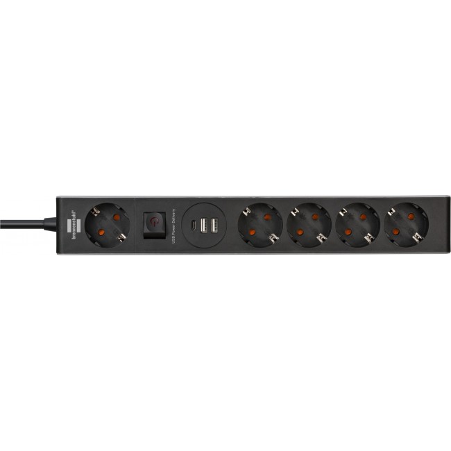 Brennenstuhl 1159780615 power extension 1.5 m 5 AC outlet(s) Indoor Black, Grey Brennenstuhl 1159780615 power extension 1.5 m 5 AC outlet(s) Indoor Black, Grey