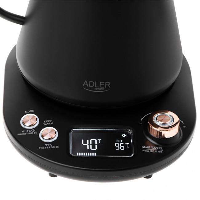 Adler Adler electric kettle with long spout 1.0L Adler Adler electric kettle with long spout 1.0L