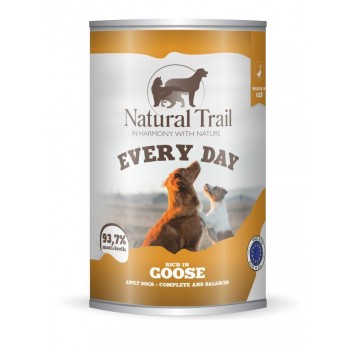 NATURAL TRAIL Every Day Rich in goose - wet dog food - 400g