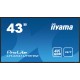 iiyama LH4341UHS-B2 Signage Display 108 cm (42.5 iiyama LH4341UHS-B2 Signage Display 108 cm (42.5