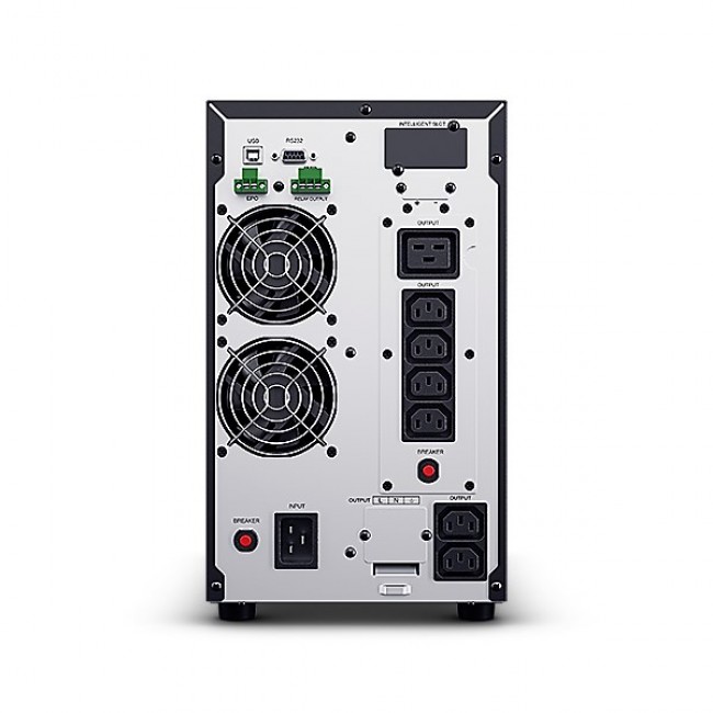 CyberPower OLS3000EA-DE uninterruptible power supply (UPS) Double-conversion (Online) 3 kVA 2700 W 7 AC outlet(s) CyberPower OLS3000EA-DE uninterruptible power supply (UPS) Double-conversion (Online) 3 kVA 2700 W 7 AC outlet(s)
