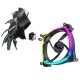 Montech AX140 PWM Computer case Fan 14 cm Black 1 pc(s) Montech AX140 PWM Computer case Fan 14 cm Black 1 pc(s)
