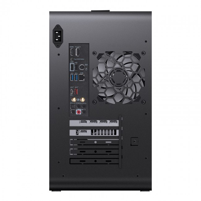 Jonsbo U4 Mini Mesh Micro-ATX Case - Black