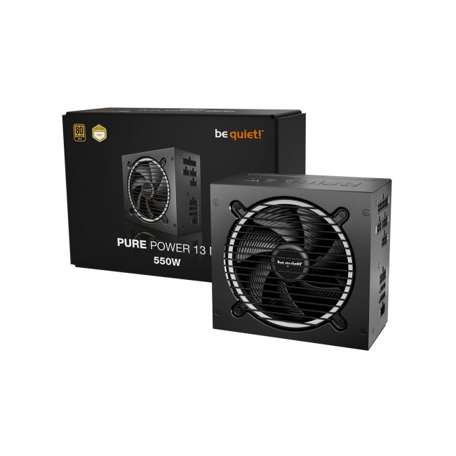 be quiet! Pure Power 13 M | 550W power supply unit 20+4 pin ATX ATX Black be quiet! Pure Power 13 M | 550W power supply unit 20+4 pin ATX ATX Black