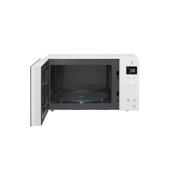 LG MS 23 NECBW, Over the range, Solo microwave, 23 L, 1000 W, Touch, Black, White