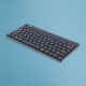 R-Go Tools Ergonomic keyboard R-Go Compact Break, compact keyboard with break software, QWERTY (US), Bluetooth, black